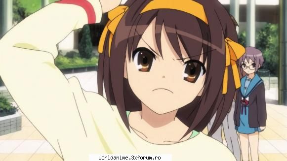 haruhi suzumya cred asta prima poza...in care vad sad....