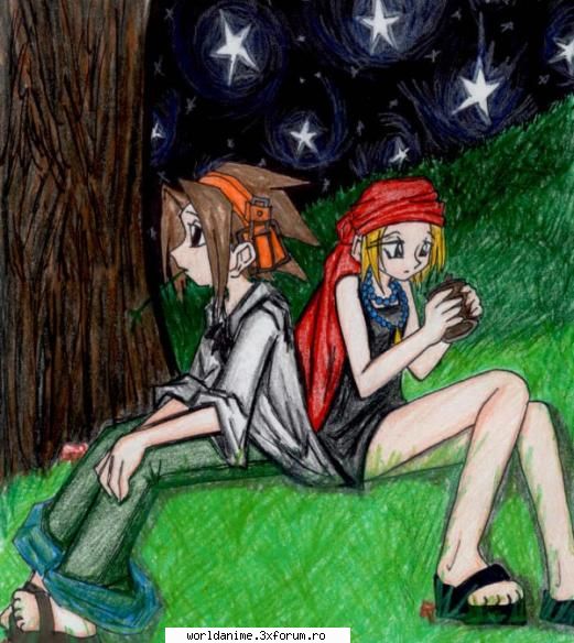 Anna & Yoh - Kagome - Shaman King
