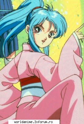 Botan - Kagome - Yu Yu Hakusho