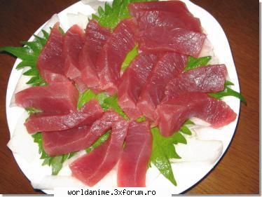 Bucataria Japoneza - sashimi pentru sashimi se poate folosi orice - Japonia