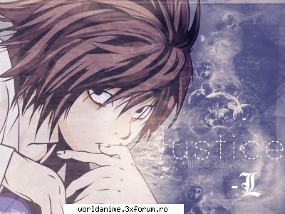 Ce credeti despre L ? - Dar totusi dak L nu ar fi murit Near nu ar mai fi - Death Note