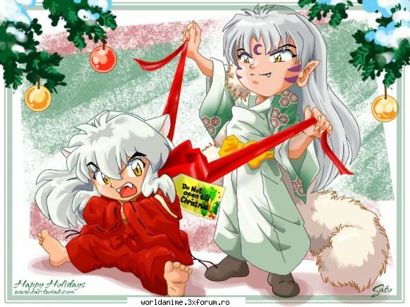 Craciunul - Inuyasha Christmas - Cafenea