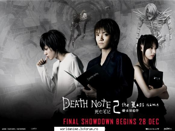 *~*Death Note*~* - Aici sa vorbim despre cele 2 filme , Death Note & - Filme*Seriale Japoneze/Coreene