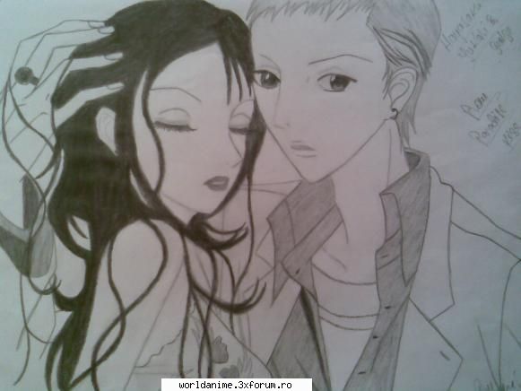 Desenele mele-Dozo va rog - Paradise Kiss Preferatul meu!(nu personajele - Fan art