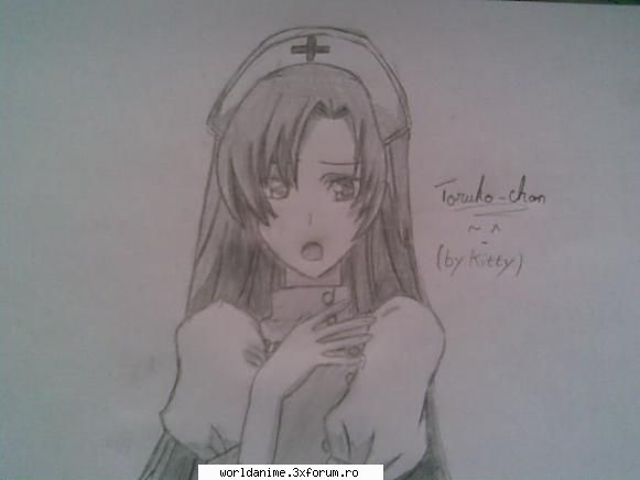 Desenele mele - shi aici e tot Tooru,doar ca aici e la munca(in - Fan art