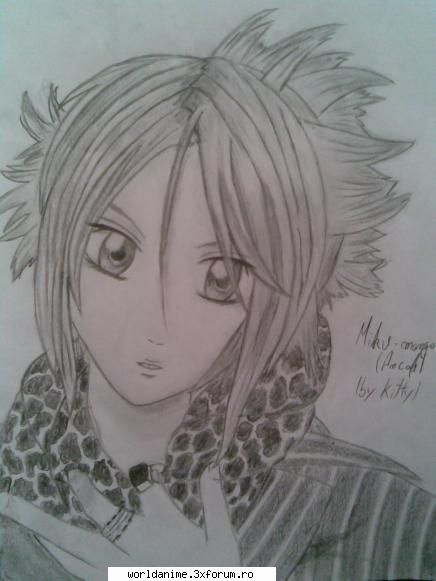 Desenele mele - in desenu asta am creeat varianta manga a lui - Fan art