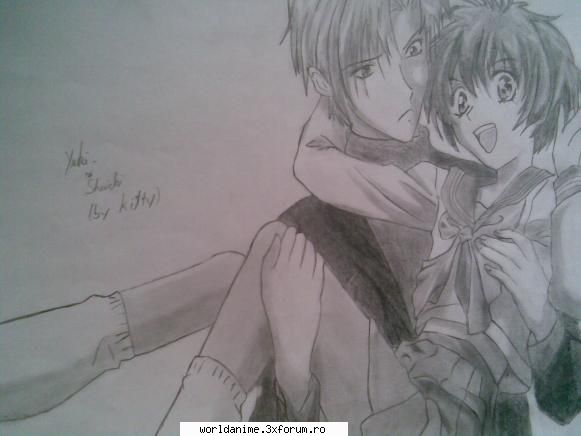 Desenele mele - shi yuki cu shuichi(gravitation) - Fan art