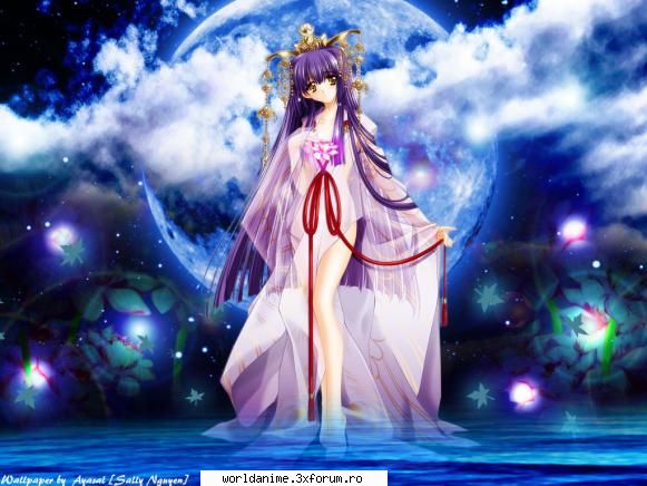Despre voi - am uitat sa spun ca ea se transforma in zeita - Be a anime girl