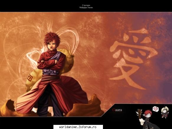Gaara - ji...hai sa poonem o poza k;'el - Naruto