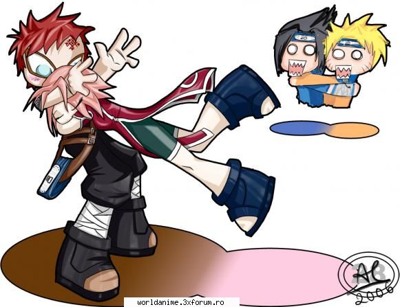 Gaara - cam...cam./....asta e tot ce poti sa zici - Naruto