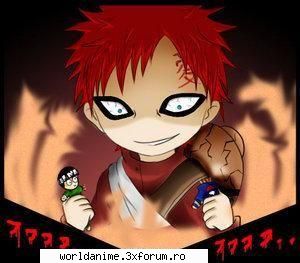 Gaara - dasta il iub eu pe gaara uite ce i`a faqt lu - Naruto