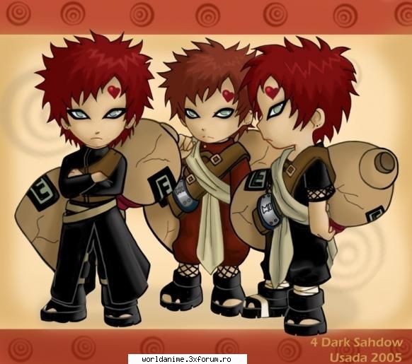 Gaara - Anko Hatake - Naruto