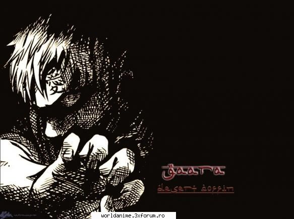 Gaara - nu va faceti griji ca am ramas prieteni - Naruto