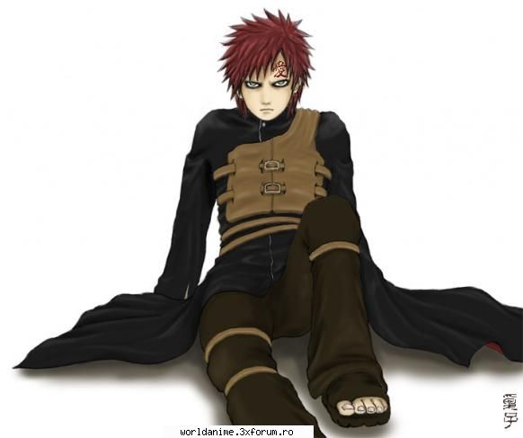 Gaara - pozele secrete is a luii yumyy deci nai cum sa le - Naruto