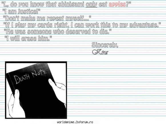 Galerie - si preferata me ;)) - Death Note