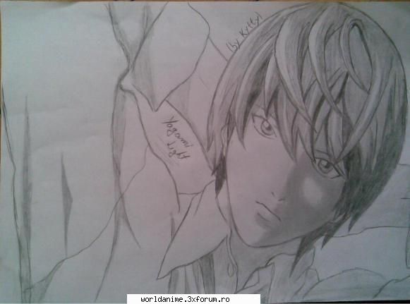 Galerie - Light( nu eu lam desenat) - Death Note