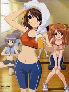 Haruhi Suzumya - Haruhi Suzumiya - The Melancholy of Haruhi Suzumiya
