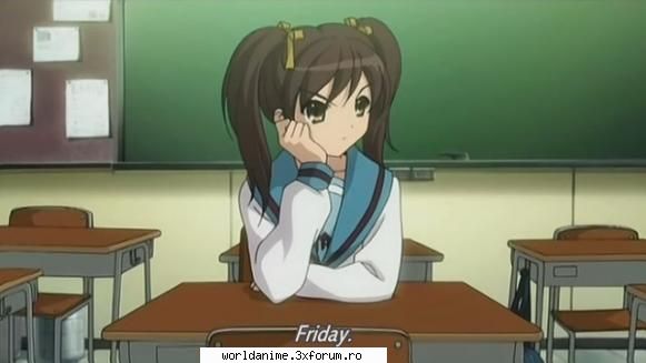 Haruhi Suzumya - Haruhi Suzumiya - The Melancholy of Haruhi Suzumiya