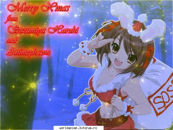 Haruhi Suzumya - Creciun Fericit!!! - The Melancholy of Haruhi Suzumiya