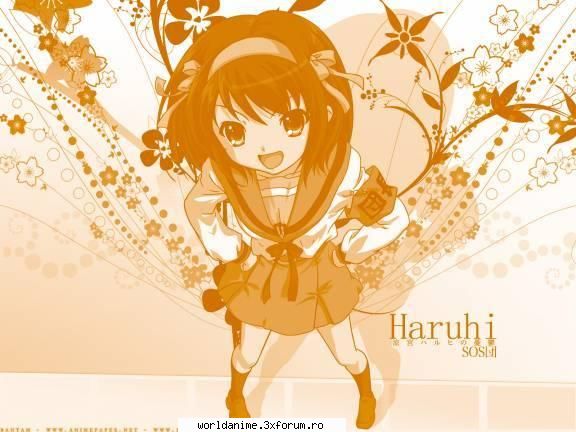 Haruhi Suzumya - Haruhi Suzumiya - The Melancholy of Haruhi Suzumiya
