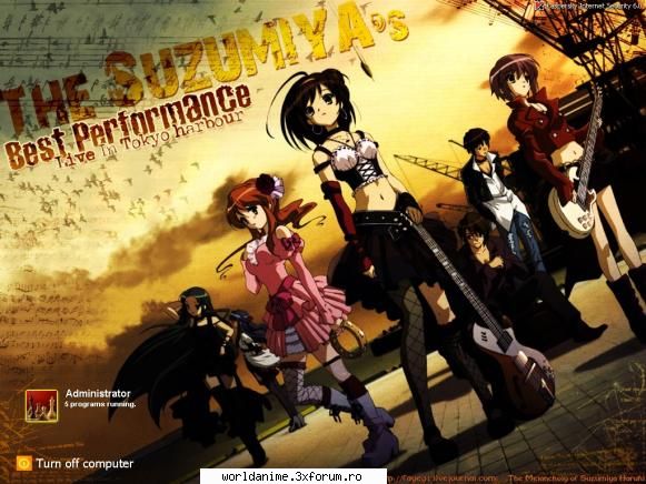 Haruhi Suzumya - shadowcat - The Melancholy of Haruhi Suzumiya