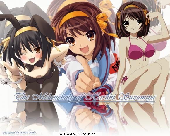 Haruhi Suzumya - shadowcat - The Melancholy of Haruhi Suzumiya