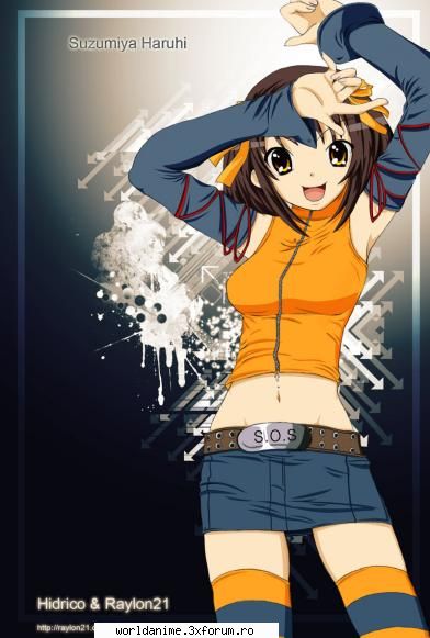 Haruhi Suzumya - shadowcat - The Melancholy of Haruhi Suzumiya