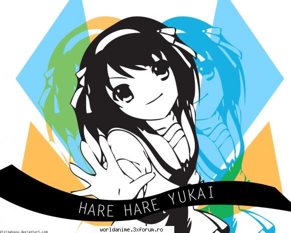 Haruhi Suzumya - shadowcat - The Melancholy of Haruhi Suzumiya