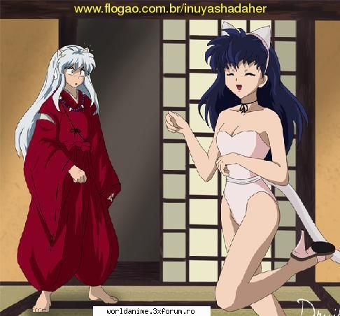 Inuyasha - Sesshomaru sau Naraku...dintre baietzi... Kagome - RPG