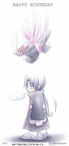 Itachi - uite ink o poza funny :P - Naruto