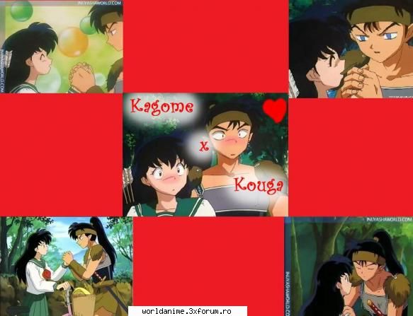 Kagome y Koga - Kagome - Inuyasha