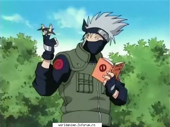Kakashi - Interesanta carte - Naruto