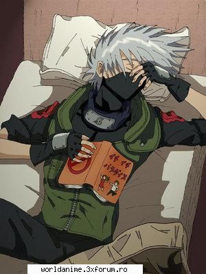Kakashi - asa e si o citeste si in fata copiilor si e - Naruto