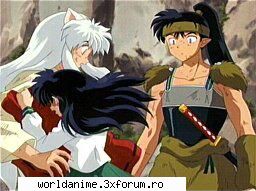 Koga - este un tip gelos si invidios dar are suflet mare - Inuyasha