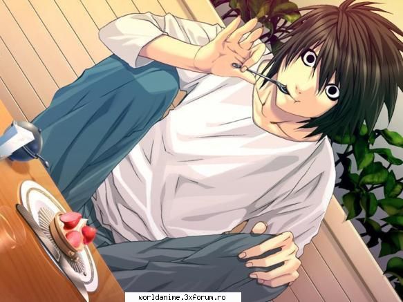 ~~~L~~~ - Ce as putea sa spun despre L....pai ca este - Death Note