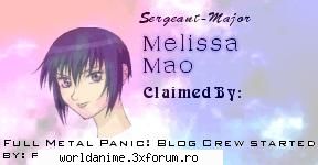 Melissa Mao - Kagome - Full Metal Panic