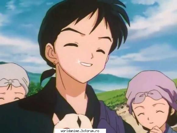 Miroku - Ce amuzante sunt fazele cu el shi Sango - Inuyasha