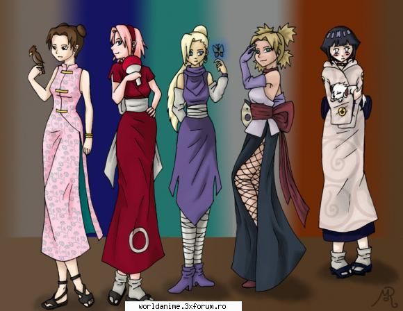Naruto Girls - shadowcat - Naruto