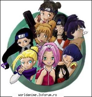 Naruto Girls - my turn first: all - Naruto