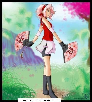 Naruto Girls - cel mai mult imi place de Sakura - Naruto
