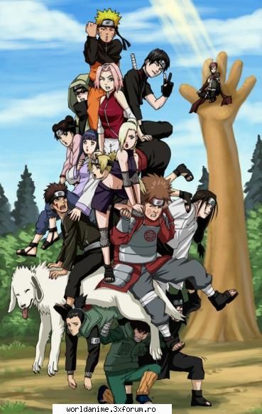 Naruto Shippuden - turnul inclinat - Naruto
