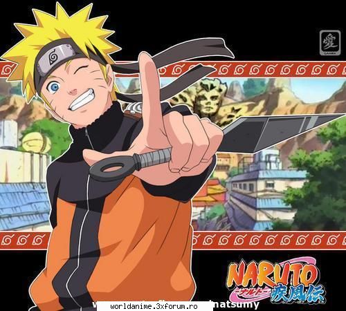 Naruto Shippuden - Naruto Shippuden sper sa va placa pozele - Naruto