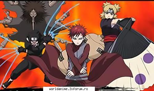 Naruto Shippuden - echipa nisip...gaara - Naruto