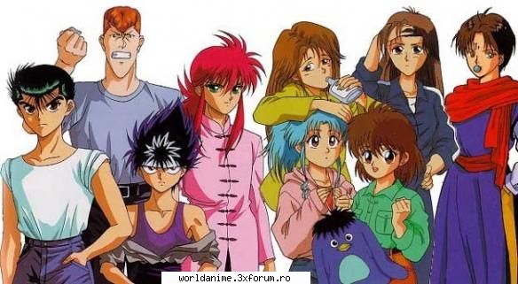 Personajul preferat - mie toti imi plac f mult - Yu Yu Hakusho