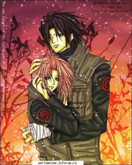 Sakura and Sasuke.....Forever - sooooooper poze - Naruto