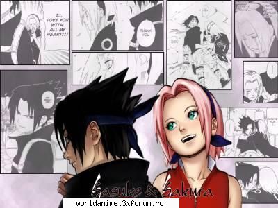 Sakura and Sasuke.....Forever - sa pun si yo cateva imagini ...sper ca nu au fost - Naruto