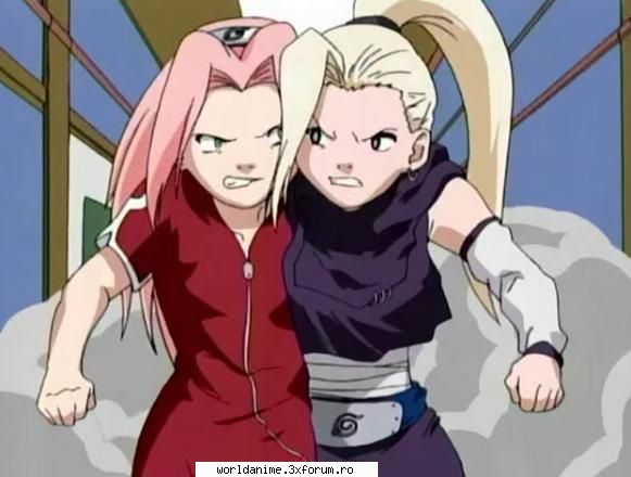 Sakura vs. Ino - Sa va pun nijte poze cu cele 2 ,,prietene'' - Naruto