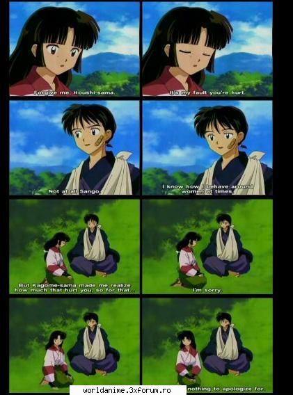 Sango y Miroku - Kagome - Inuyasha