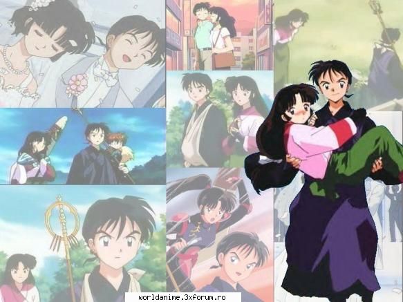 Sango y Miroku - La fel ca Inuyasha y Kagome ...adik le sta bn - Inuyasha