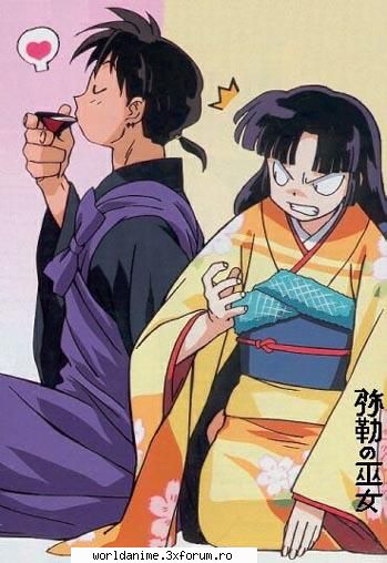 Sango y Miroku - Kagome - Inuyasha